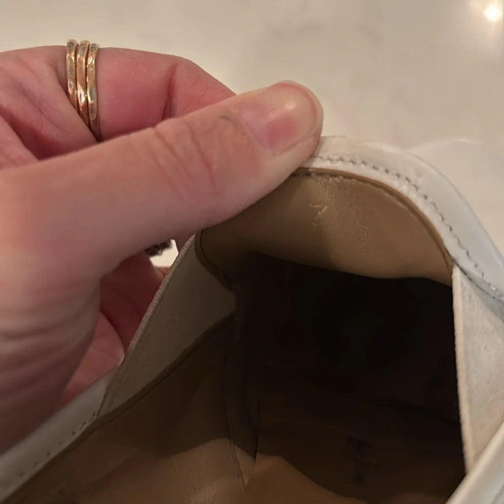 Everlane White Leather Loafer